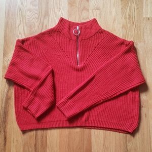 Quarter Zip Sweater